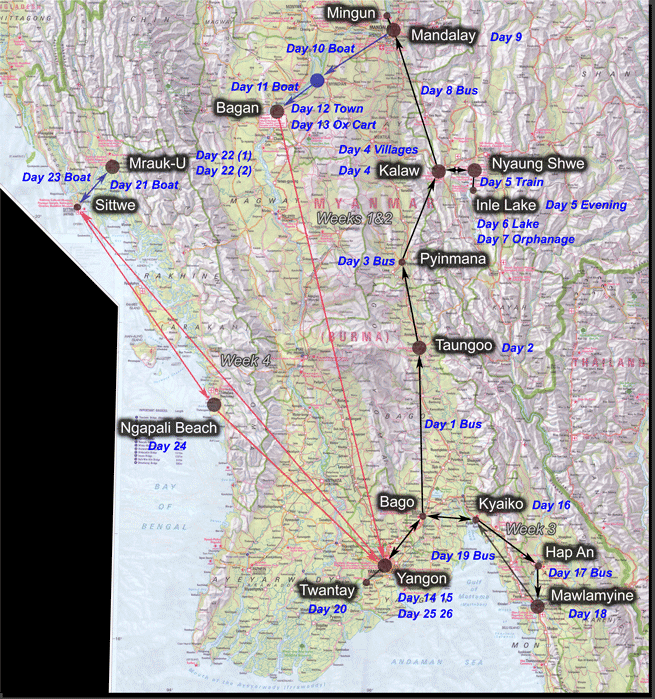 Myanmar-2005-Map